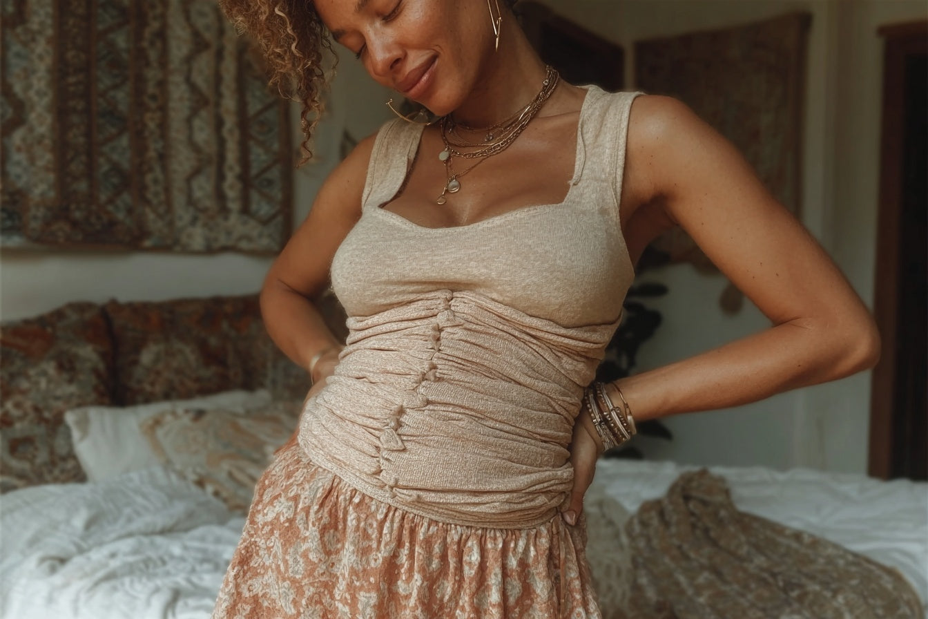 Belly Wrapping Ritual: Womb & Back Restoration